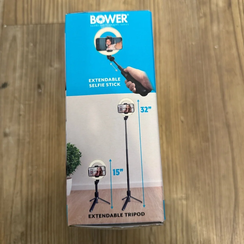 Bower 6” Ring Light With Tripod